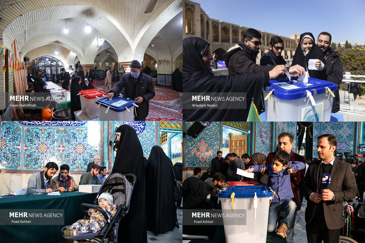 ایران میں جاری عام انتخابات کے حوالے سے "مہر نیوز" کے نامہ نگاروں کی خصوصی رپورٹ