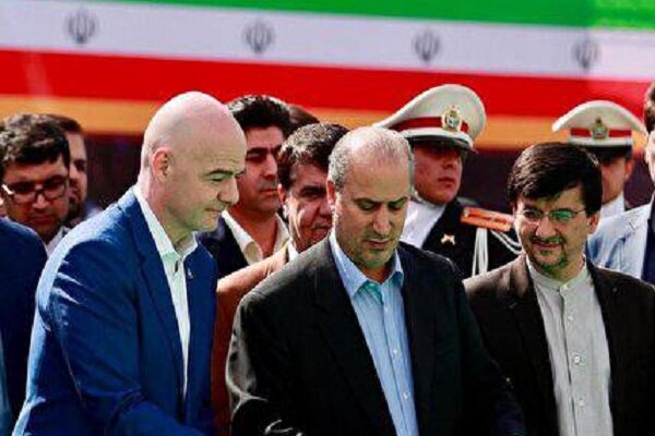 اینفانتینو: فوتبال ایران در حال شکوفایی است