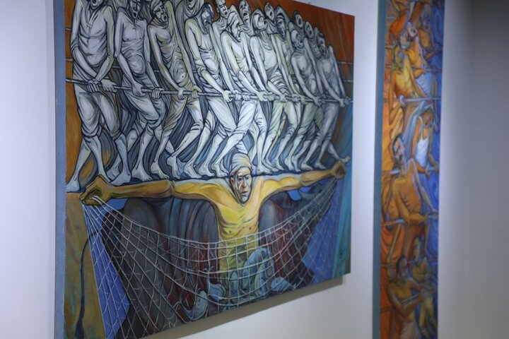 بهره از دانش نقاشی در فیلمسازی/ موضوع نقاشیهایم «انسان» است