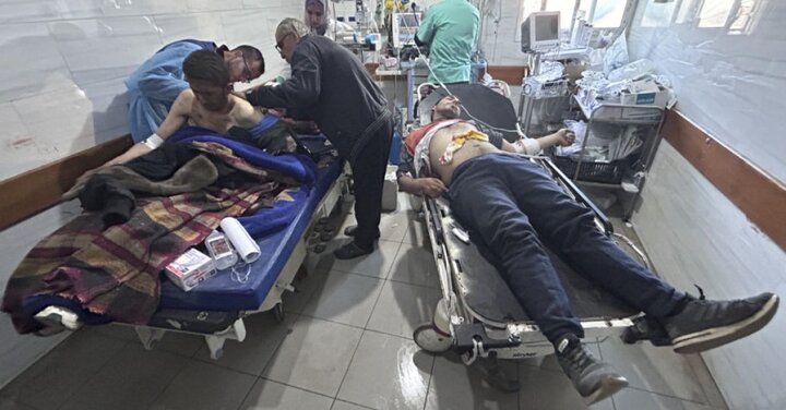 بمباران چادرهای آوارگان فلسطینی ده‌ها شهید و زخمی برجای گذاشت