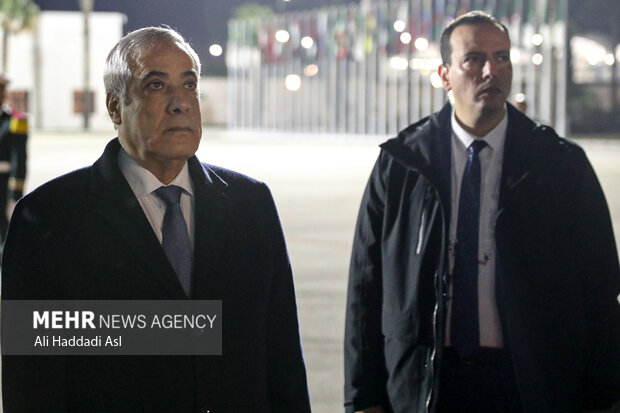 ورود رئیس جمهور به الجزیره