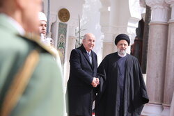 Algeria's president receives president Raeisi