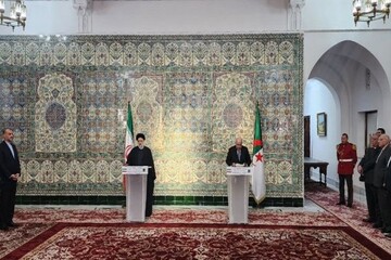 مسوولان عالی ایران و الجزایر مصمم به توسعه روابط اقتصادی و تجاری در کنار توسعه روابط سیاسی هستند