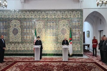 ایران اور الجزائر اقتصادی تعلقات کو مزید مستحکم کرنے کے خواہاں ہیں