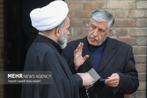 مراسم وداع با پیکر آیت الله امامی کاشانی مراسم وداع با پیکر آیت الله امامی کاشانی