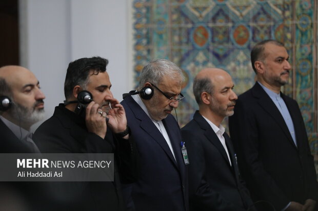 Iran, Algeria presidents presser