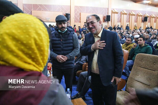 جشن نامزدهای پیروز انتخابات مجلس شورای اسلامی در بجنورد