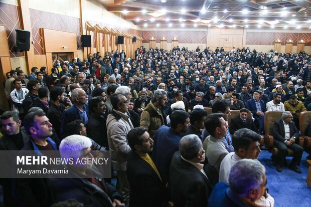 جشن نامزدهای پیروز انتخابات مجلس شورای اسلامی در بجنورد