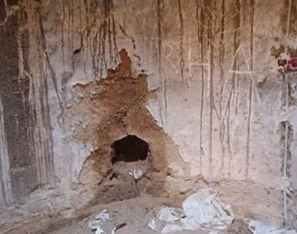 خسارت باران‌های سیل‌آسا به قلعه تاریخی حیدرآباد خاش