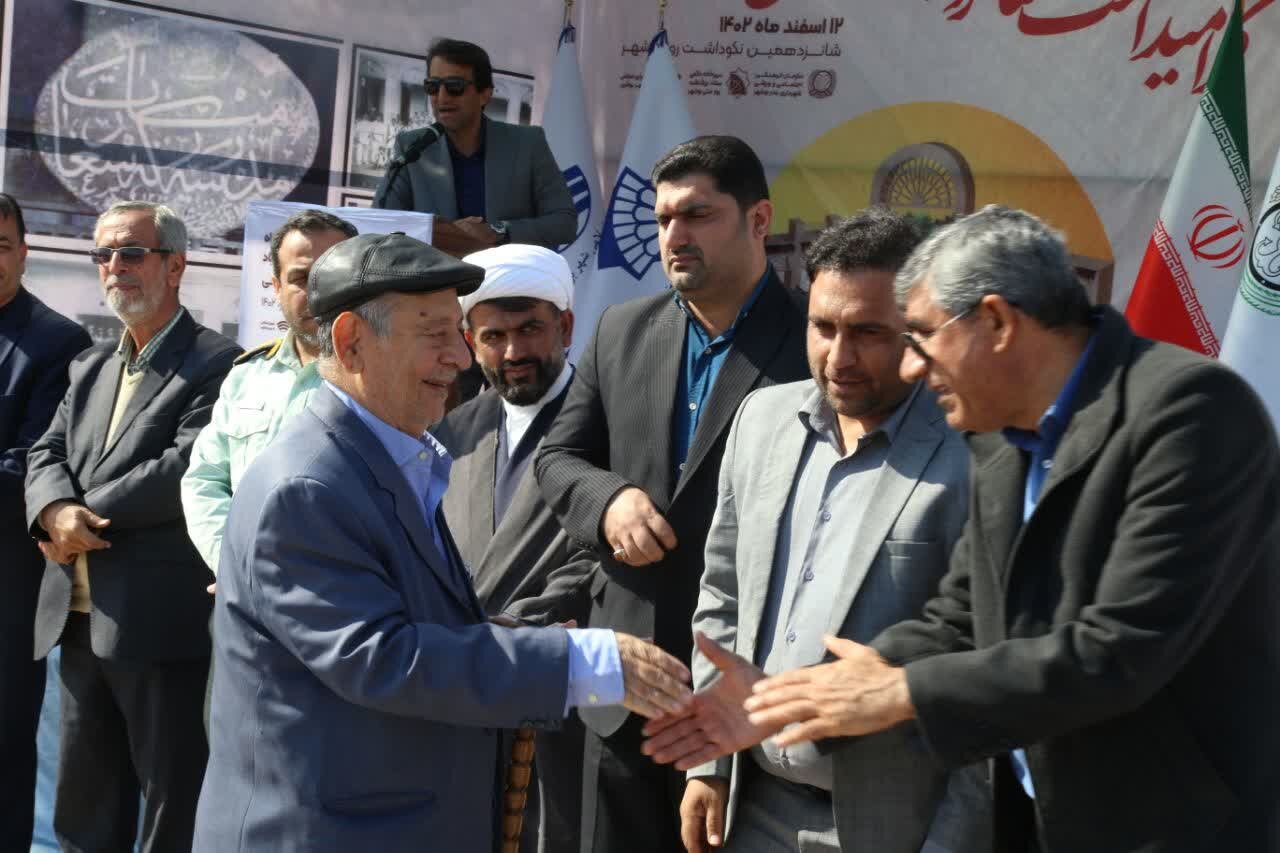 آئین سالروز تأسیس مدرسه سعادت بوشهر برگزار شد