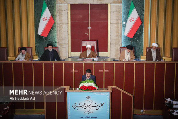 مراسم افتتاحیه سیزدهمین اجلاس رسمی مجلس خبرگان رهبری