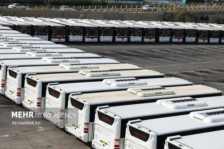 بهره‌برداری رسمی از سامانه سپهتن ناوگان اتوبوسی نوروز