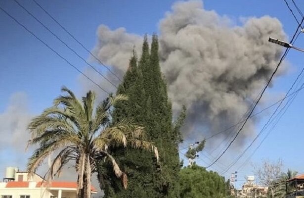 حملات جنگنده‌های ارتش رژیم صهیونیستی به جنوب لبنان+ فیلم و عکس