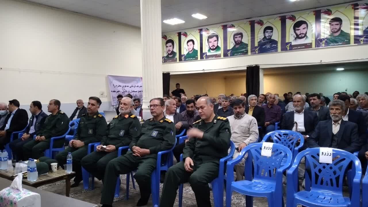 ایثار و فداکاری اصل عملکرد در فضای بسیجی است