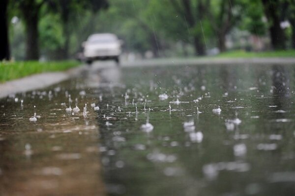 بارش شدید باران در دامغان