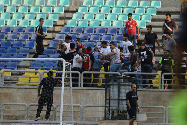 پرخاشگري،بازيكنان،كاهش،هواداران،خشونت،فوتبال،اجتماعي،ايران،ف ...