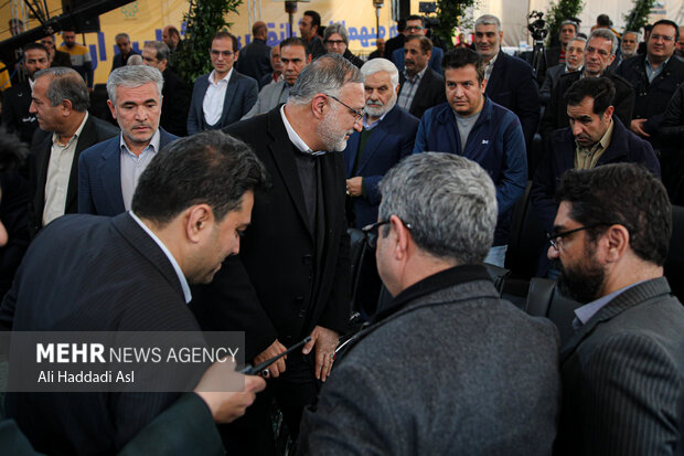 آیین آغاز عملیات اجرایی پروژه احداث خط ۸ مترو تهران