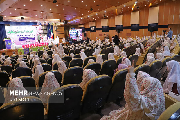 جشن تکلیف فرشته های وحدت-دختر ماه در گلستان