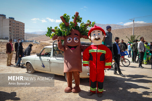 جشن روز درختکاری در شیراز