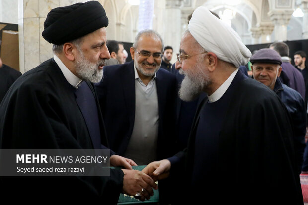 مراسم ختم آیت‌الله  امامی کاشانی