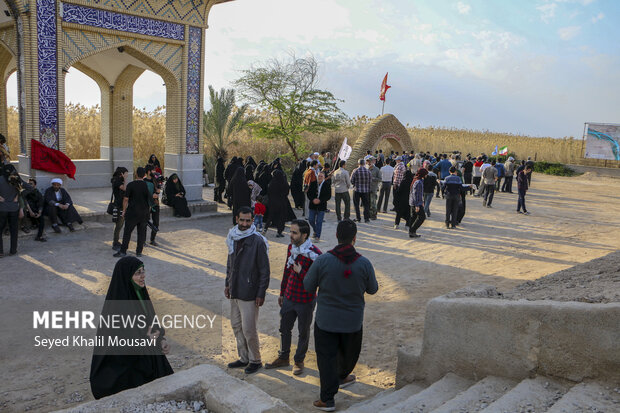 «علقمه» یادمان شهدای غواص «علقمه» یادمان شهدای غواص