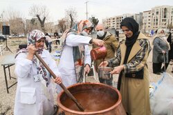 Samanoo festival in Iran's Bojnurd