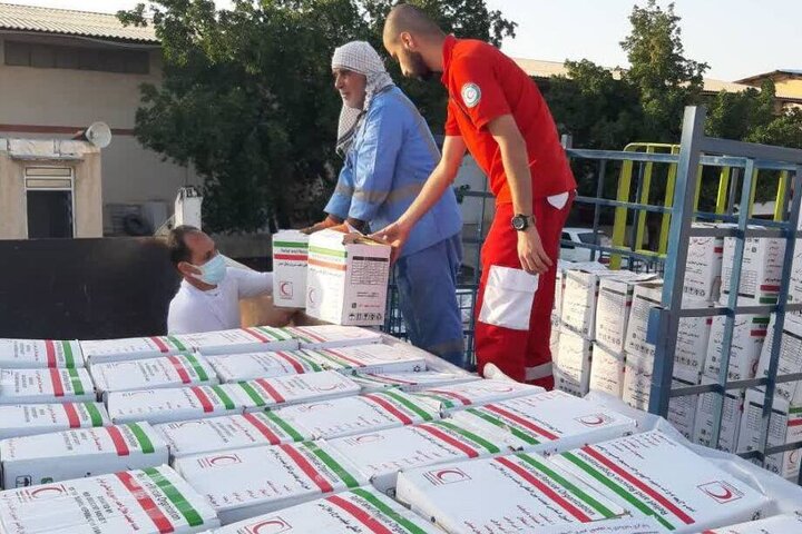 محموله کمک امدادی و زیستی از بوشهر به سیستان و بلوچستان ارسال شد