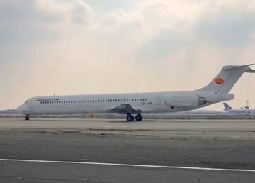 انضمام طائرة ركاب جديدة من طراز ماكدونيل دوغلاس MD-82 إلى أسطول خطوط كيش الجوية