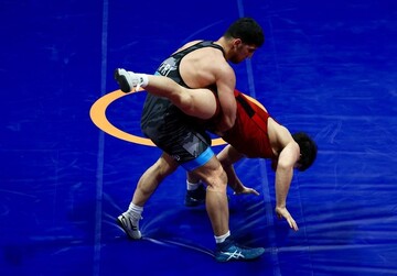 Iran’s Greco-Roman champion of 2024 Vehbi Emre