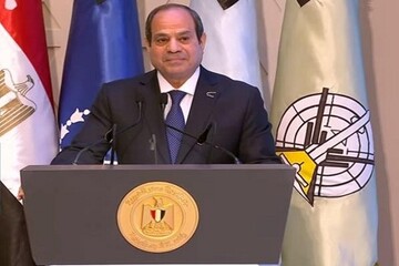 Egyptian president offers condolences to Iran