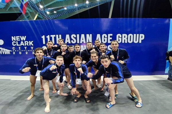 Iran water polo team runners-up at 2024 Asian Age Group