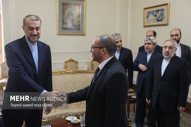 دیدار معاون وزیر خارجه ارمنستان با وزیر خارجه ایران