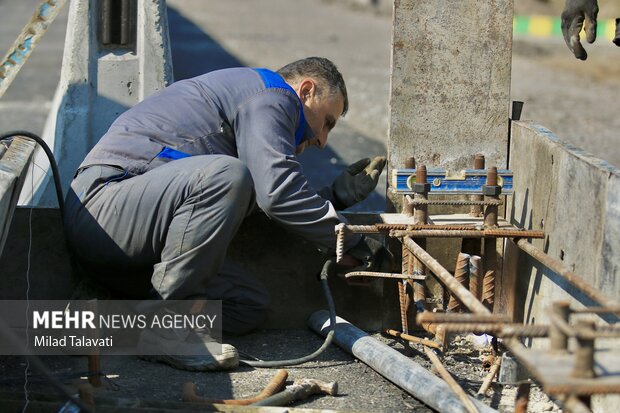 تصاویری از مراحل نهایی آزاد راه قزوین - رشت و راه آهن رشت- کاسپین