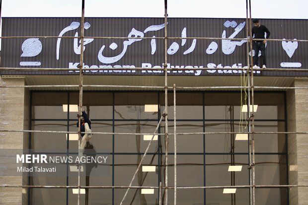 تصاویری از مراحل نهایی آزاد راه قزوین - رشت و راه آهن رشت- کاسپین