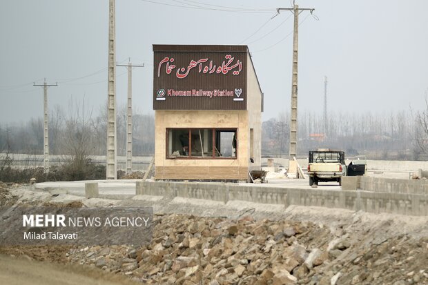 تصاویری از مراحل نهایی آزاد راه قزوین - رشت و راه آهن رشت- کاسپین