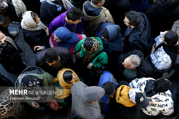 بازار تهران در آستانه سال نو