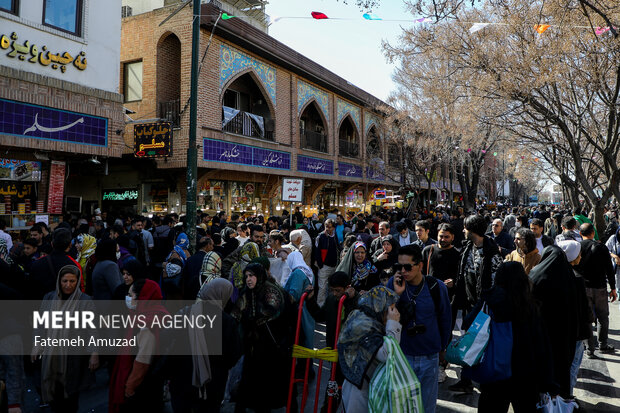 بازار تهران در آستانه سال نو