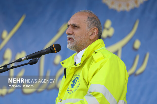 رزمایش طرح نوروزی ۱۴۰۳ صبح یکشنبه ۲۰ اسفند ۱۴۰۲ با حضور سردار احمدرضا رادان فرمانده کل انتظامی کشور و سردار سید تیمور حسینی رییس پلیس راهور فراجا در دانشگاه علوم انتظامی امین برگزار شد