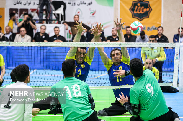 فینال لیگ برتر والیبال نشسته مردان جام ایثار