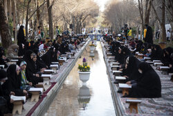 ایرانی شہر اصفہان میں تلاوت قرآن مجید کا روح پرور اجتماع
