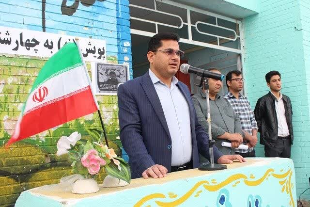 دانش آموزان شبانکاره ای به پویش «نه به چهارشنبه سوری» پیوستند