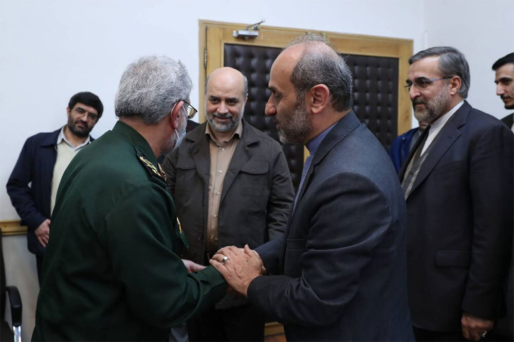 قدردانی سردار قاآنی از تلاش رسانه ملی برای پیشبرد اهداف نظام