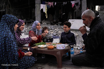 Palestinians break fast without ‘joy of Ramadan’ as Israel attacks grind on