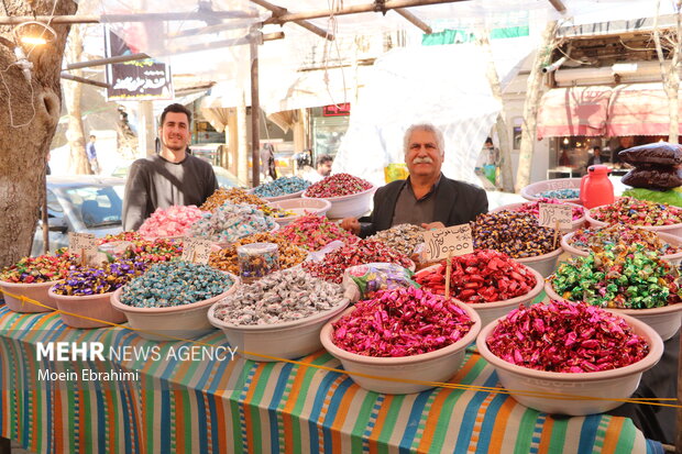 تنوع بازار رمضان و نوروز ۱۴۰۲ در کرمانشاه 