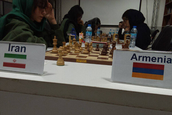 برگزاری بازی تدارکاتی بین شطرنجبازان ایران و ارمنستان