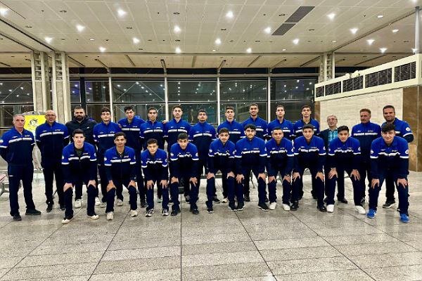 Iran men's youth handball team heads to Russia