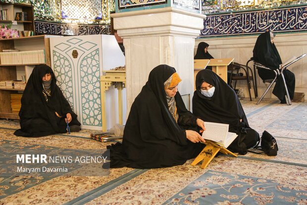 جزء‌خوانی قرآن کریم در ماه مبارک رمضان در بجنورد