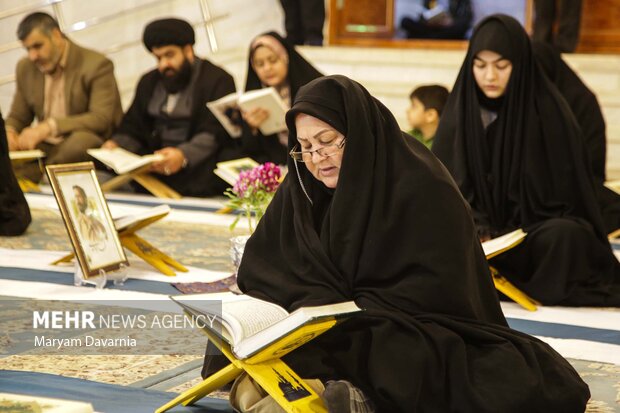 جزء‌خوانی قرآن کریم در ماه مبارک رمضان در بجنورد