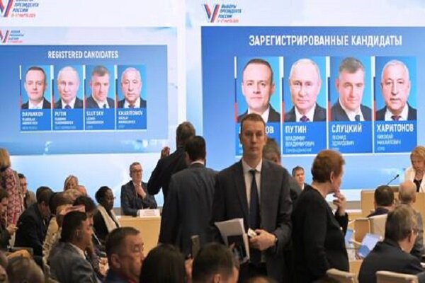 مشارکت ۵۰ درصدی روس‌ها در انتخابات ریاست جمهوری