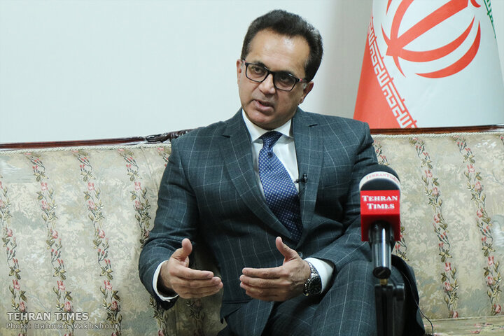 Pakistani envoy discusses bilateral ties during interview with Tehran Times